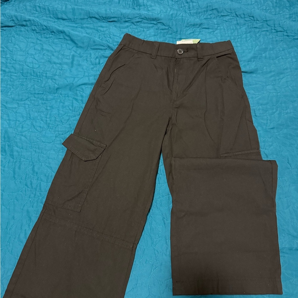 H&M Girl’s Black Cargo Pants